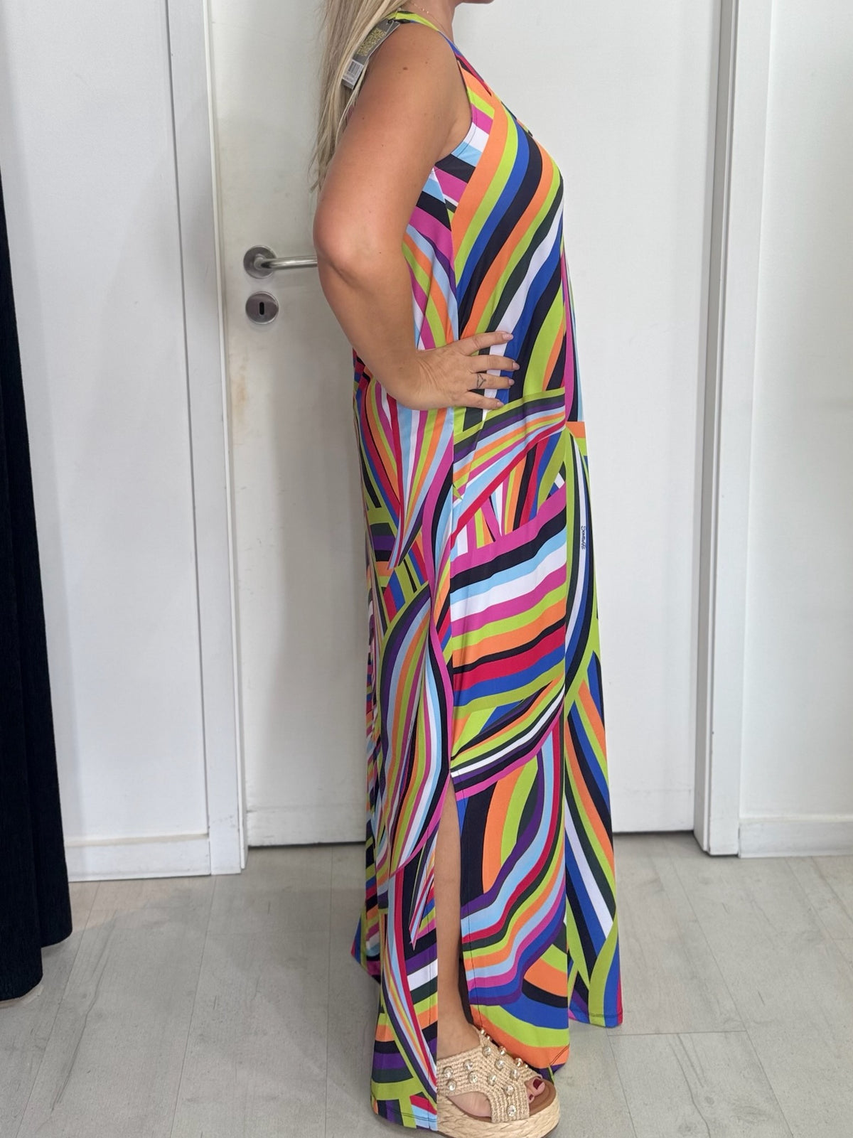 Vestido Comprido Multicolor StellaFit