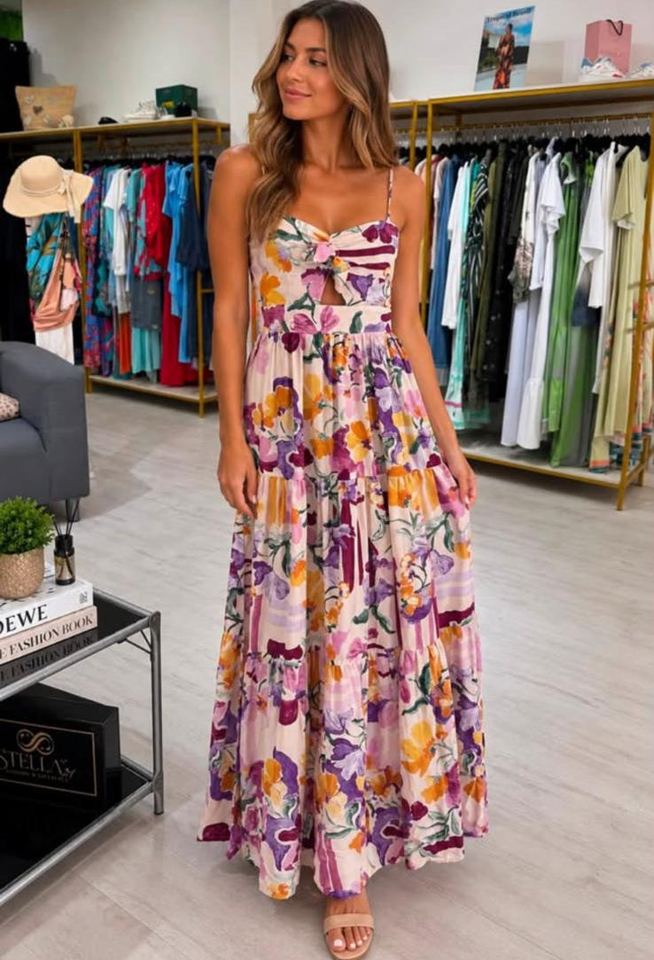 Vestido Flores Cuore Bambi