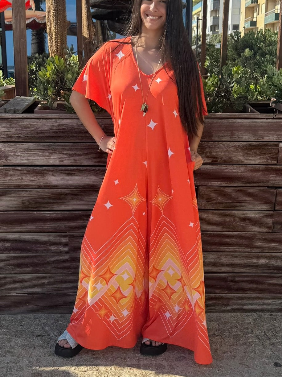 Macacão Laranja StellaFit
