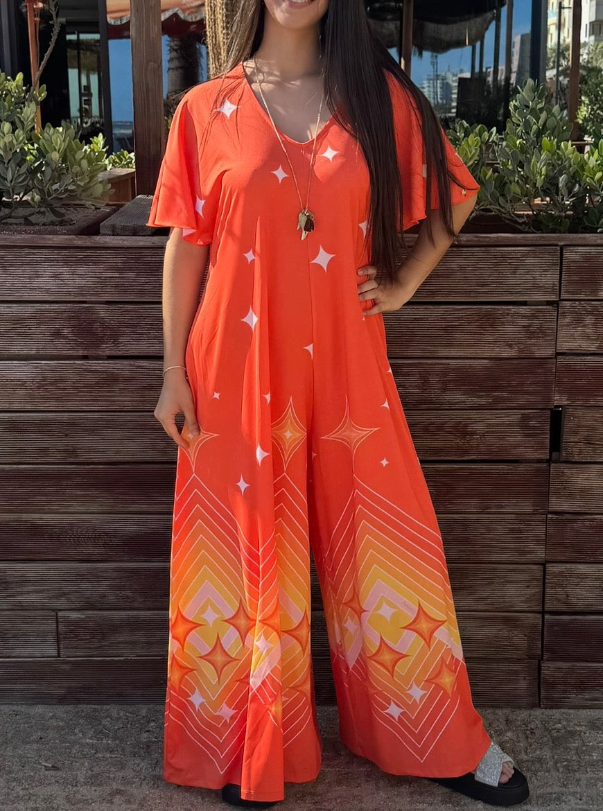 Macacão Laranja StellaFit