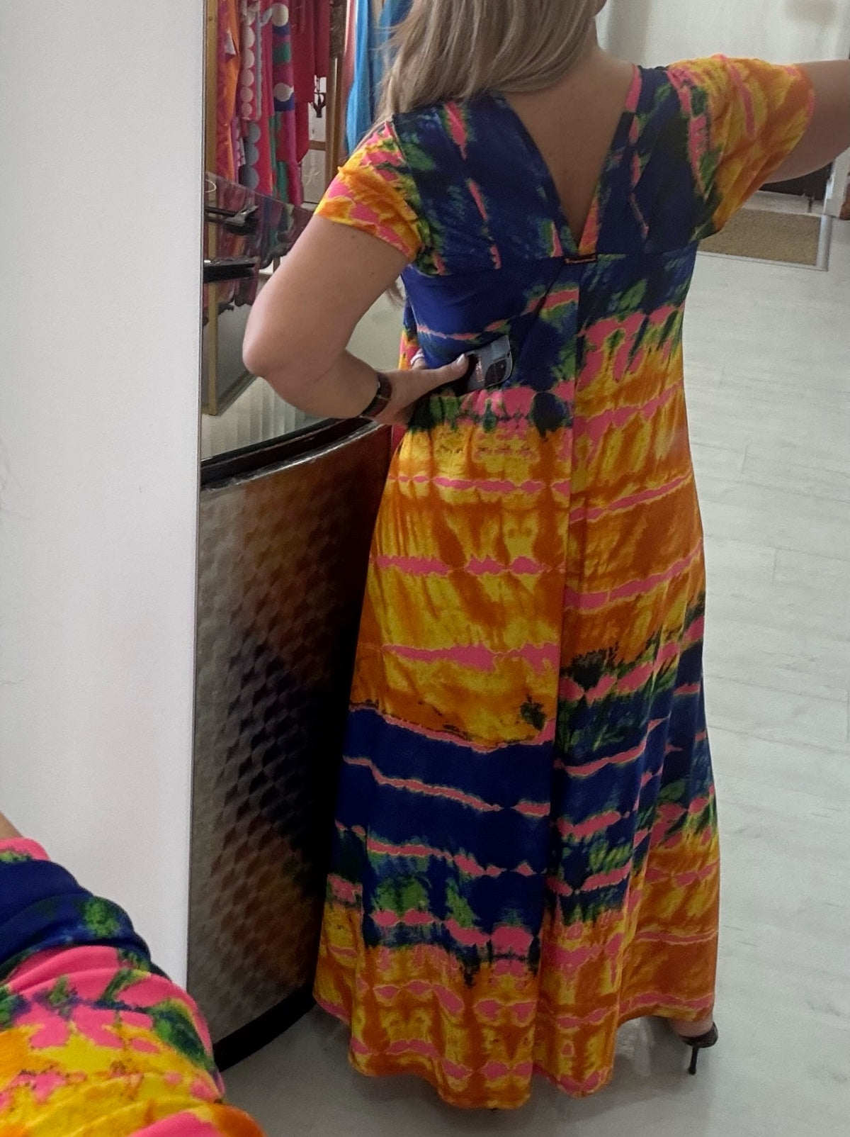 Vestido Longo Tie Dye Sunset