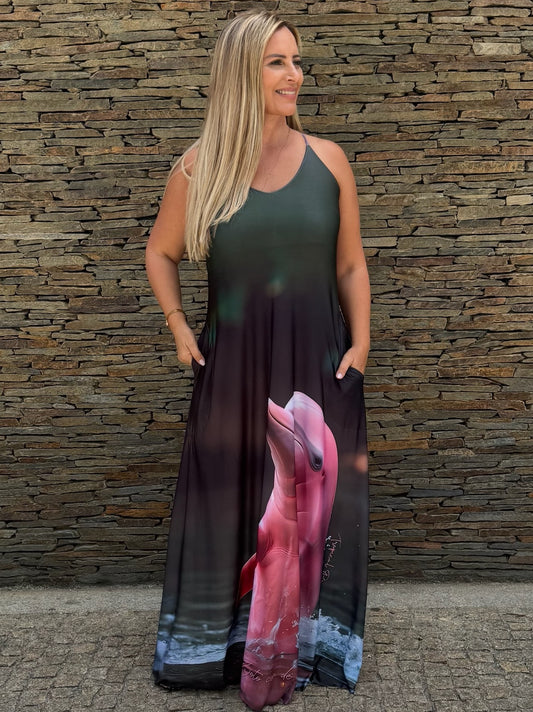 Vestido Longo Golfinho