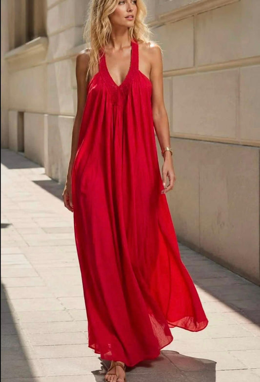 Vestido 100% Algodão com Forro Cuore