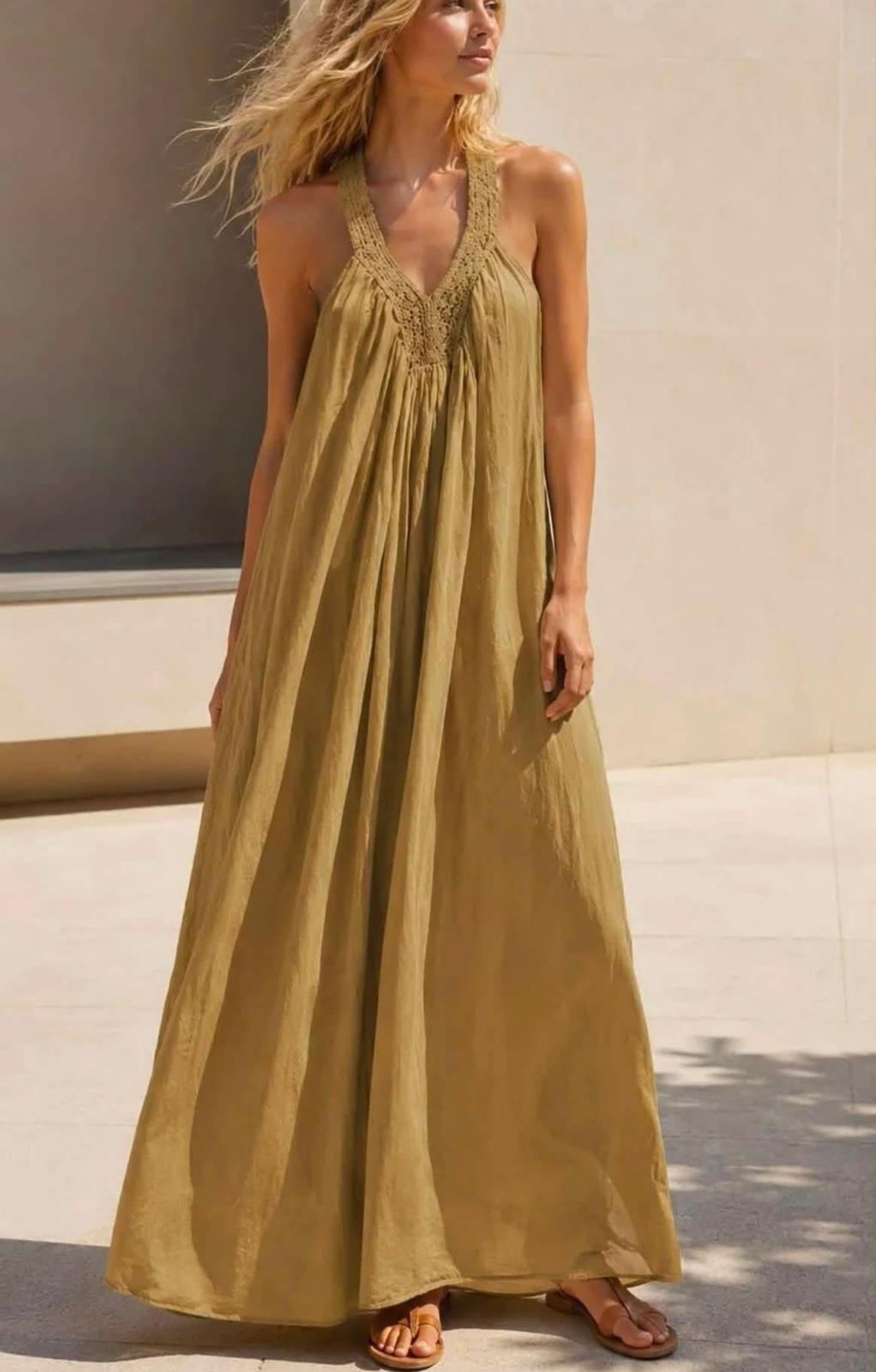 Vestido 100% Algodão com Forro Cuore