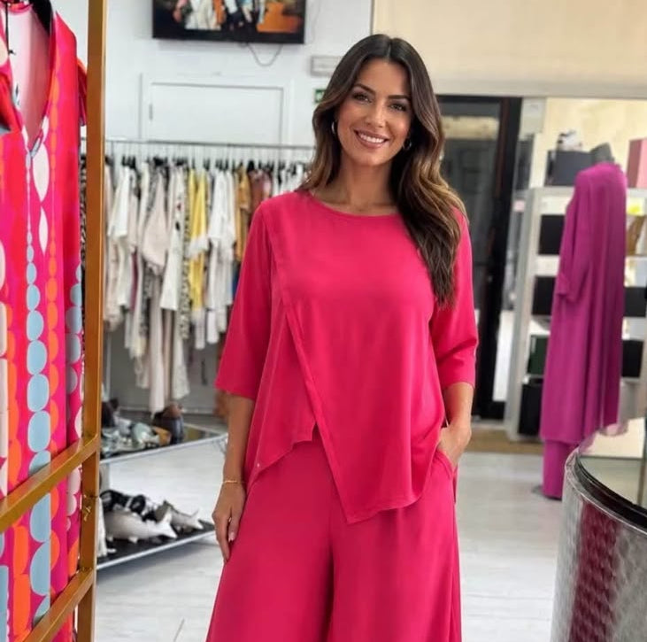 Túnica vermelho cereja StellaFit