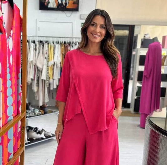 Túnica vermelho cereja StellaFit