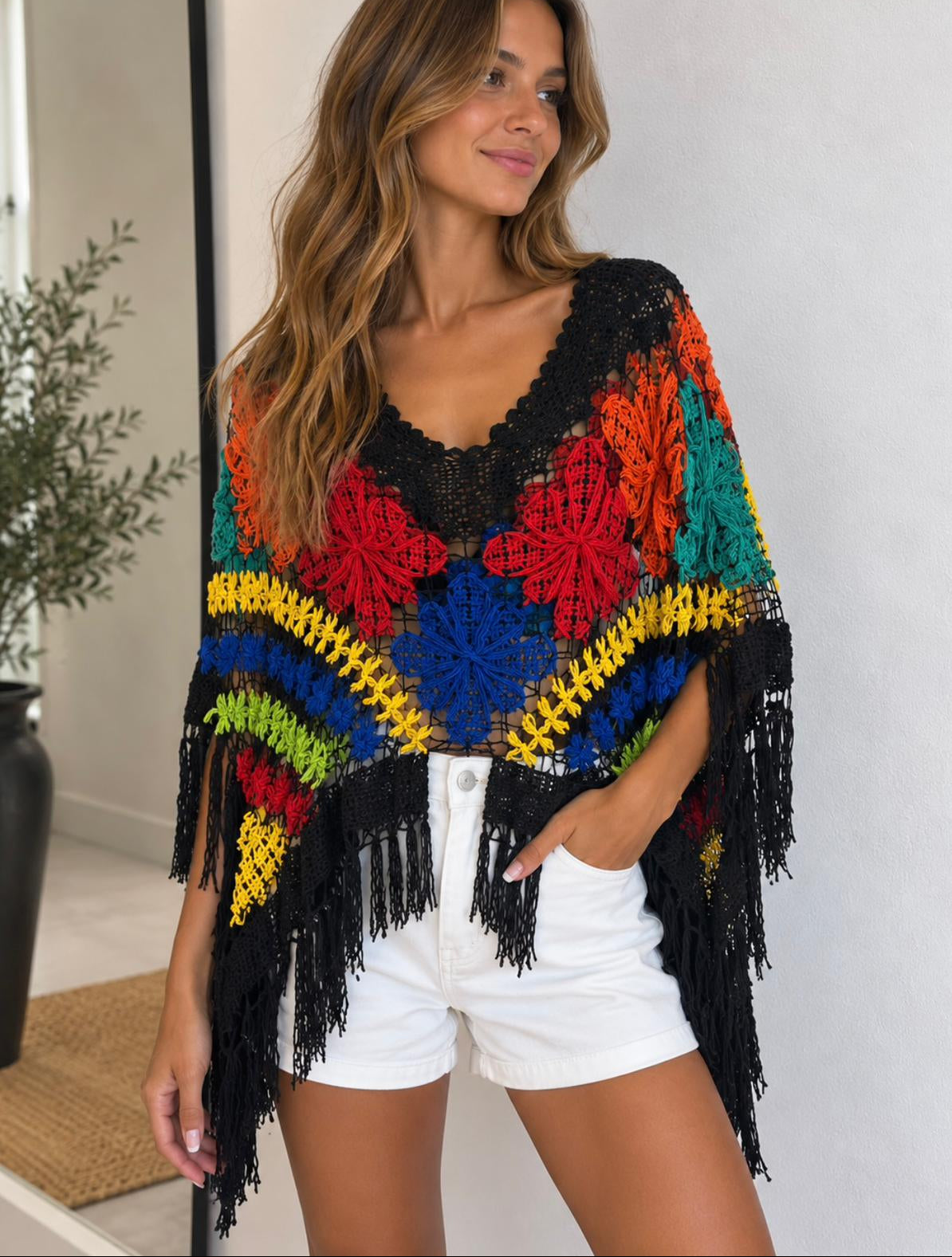 Poncho Tropical Brasil
