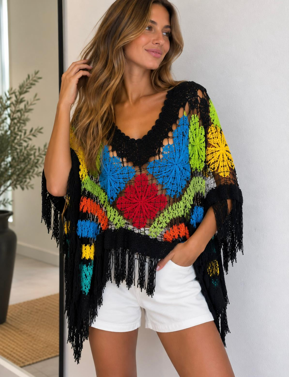 Poncho Tropical Brasil