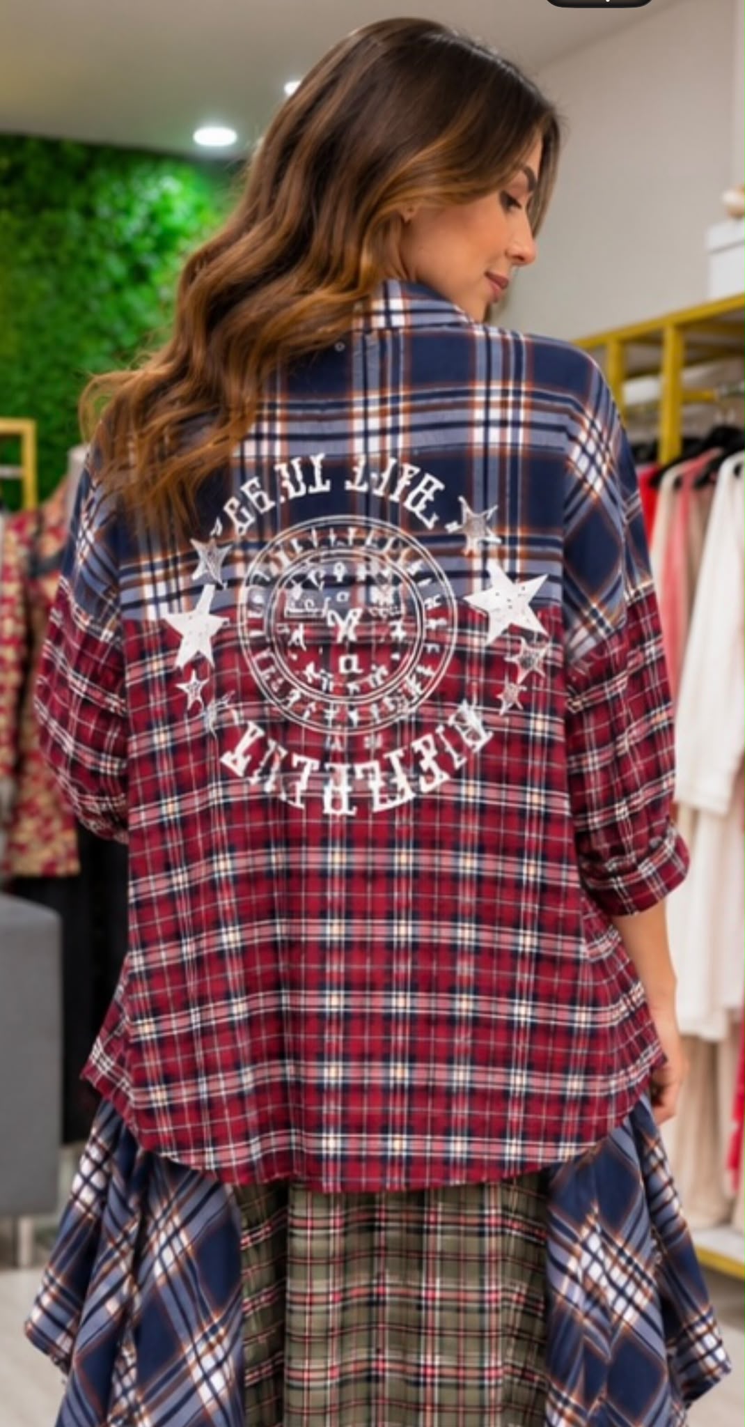 Blusa Xadrez VDR - VW27 - 20271