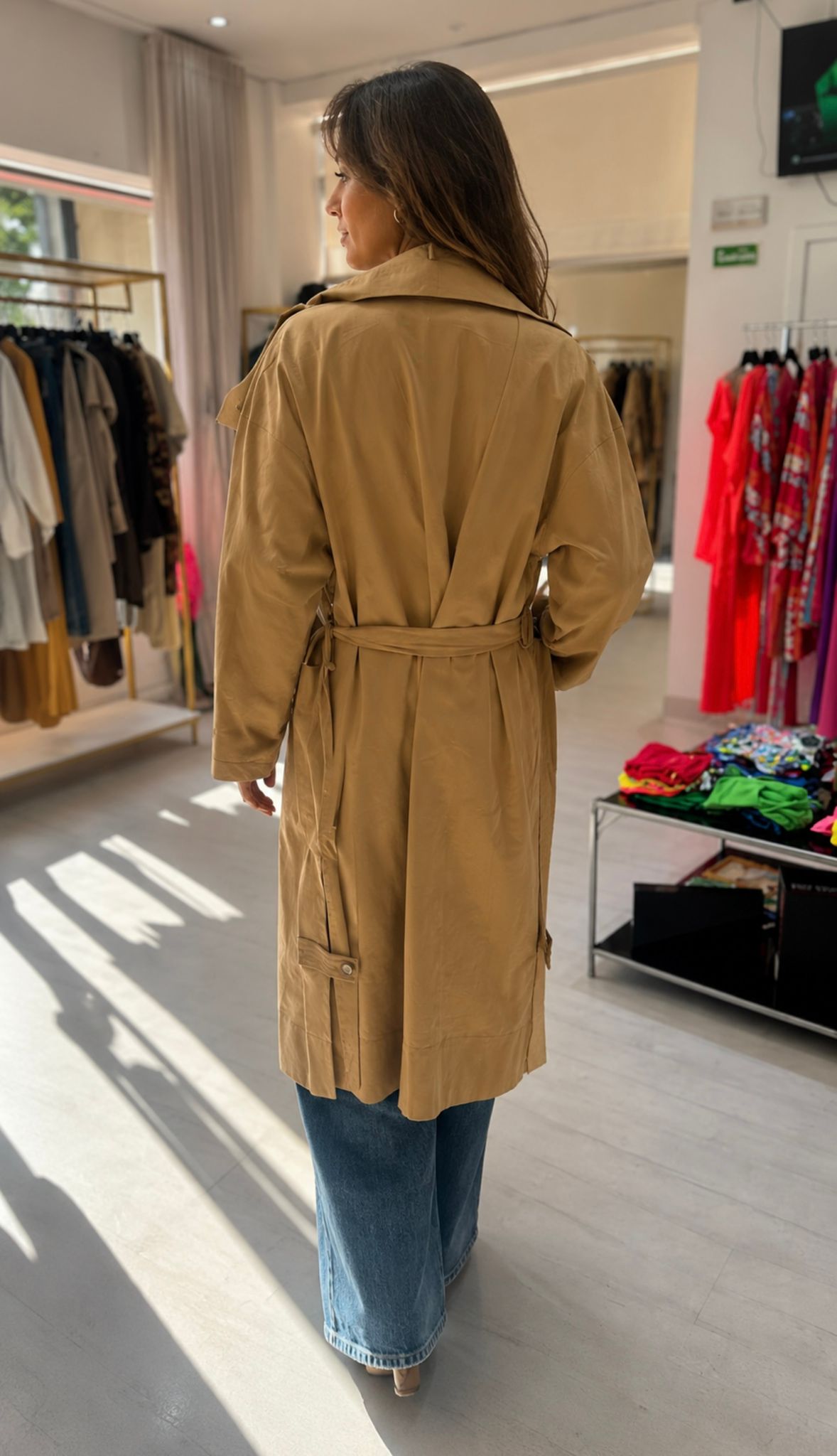 Trench Coat com Cinto Cuore