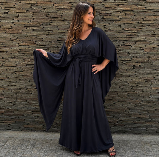 Vestido Kaftan Preto