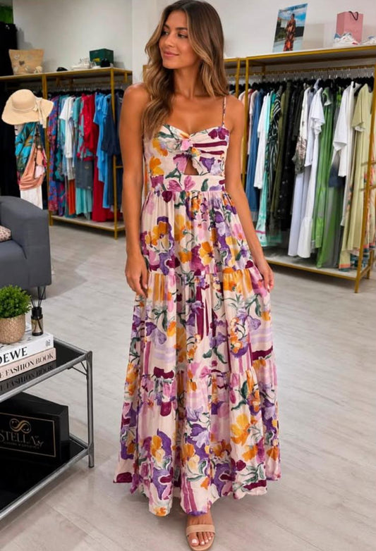 Vestido Flores Cuore Bambi